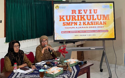 Review Kurikulum Satuan Pendidikan (KSP) SMP Negeri 2 Kasihan Tahun Pelajaran 2026/2027